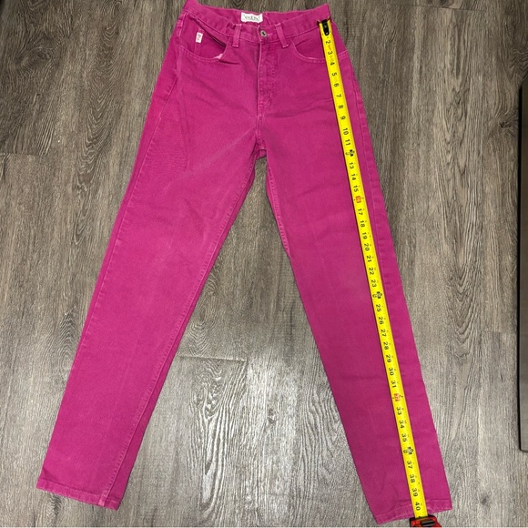 🩷Guess~Vintage High Waisted Pink Jeans - Picture 11 of 12